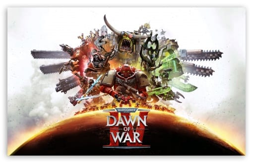 Warhammer 40K Dawn of War 4 Video Game UltraHD Wallpaper for UHD 16:9 ; HD 16:9 ; UltraWide 32:9 32:10 ; Widescreen 16:10 ; Tablet 1:1 ; Mobile 9:16 9:19.5 9:20 ; Dual 16:10 16:9 ;