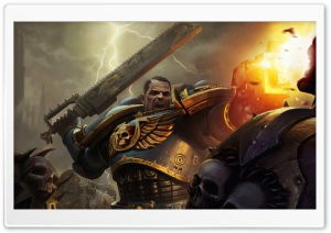 Warhammer 40k Space Marine - Battlefield Ultra HD Wallpaper for 4K UHD Widescreen desktop, tablet & smartphone