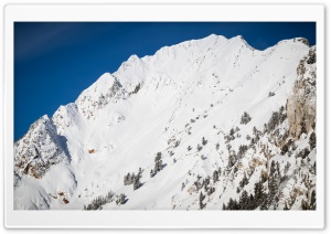 Wasatch Mountains Snow Ultra HD Wallpaper for 4K UHD Widescreen desktop, tablet & smartphone