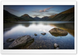 Wastwater Lake, Wasdale,  Evening, Lake District National Park, England Ultra HD Wallpaper for 4K UHD Widescreen desktop, tablet & smartphone