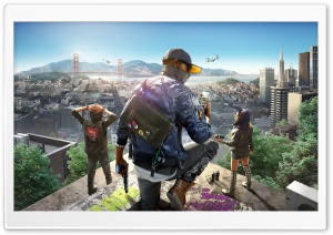 Watch Dogs 2 Ultra HD Wallpaper for 4K UHD Widescreen desktop, tablet & smartphone