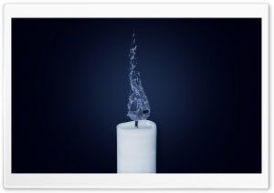 Water Candle Ultra HD Wallpaper for 4K UHD Widescreen desktop, tablet & smartphone