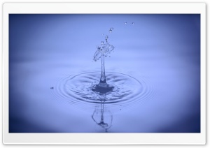 Water Drop Ripple Ultra HD Wallpaper for 4K UHD Widescreen desktop, tablet & smartphone