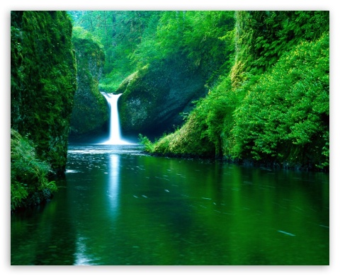 Waterfall UltraHD Wallpaper for Fullscreen 5:4 ;