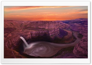 Waterfall, Canyon Ultra HD Wallpaper for 4K UHD Widescreen desktop, tablet & smartphone