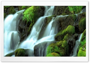 Waterfall Close-up Ultra HD Wallpaper for 4K UHD Widescreen desktop, tablet & smartphone