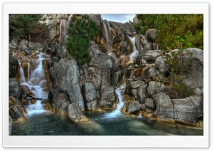 Waterfall HDR Ultra HD Wallpaper for 4K UHD Widescreen desktop, tablet & smartphone