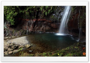 Waterfall Scene Ultra HD Wallpaper for 4K UHD Widescreen desktop, tablet & smartphone