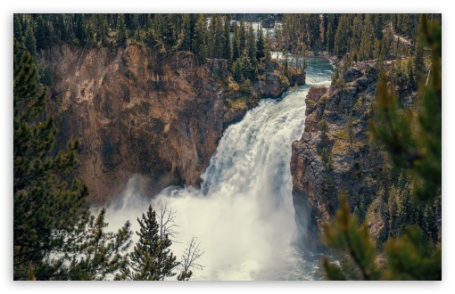 Waterfall, Water Flows, Spectacular, Nature UltraHD Wallpaper for UHD 16:9 ; HD 16:9 ; UltraWide 21:9 24:10 32:9 32:10 ; Widescreen 16:10 5:3 ; Fullscreen 4:3 5:4 3:2 ; Tablet 1:1 ; Mobile 9:16 9:19.5 9:20 9:21 9:22 10:16 2:3 3:5 3:4 ; Dual 16:10 5:3 16:9 4:3 5:4 3:2 ;