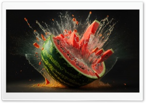 Watermelon Aesthetic Ultra HD Wallpaper for 4K UHD Widescreen desktop, tablet & smartphone