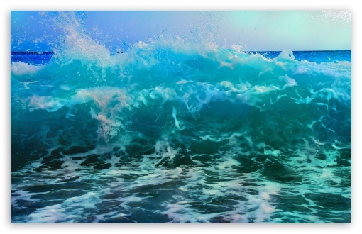 wave UltraHD Wallpaper for Widescreen 16:10 ;