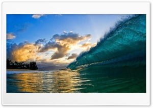 Wave 4K UHD Wallpaper for Widescreen and UltraWide Desktop, UltraHD TV, Smartphone, Tablet
