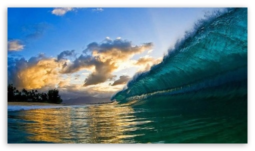 Wave 4K UHD Background Wallpaper for UltraHD Desktop and TV : Smartphone and Tablet Devices