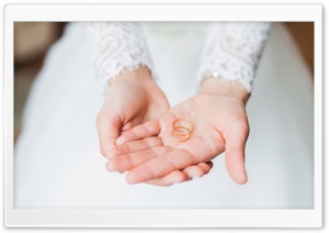 Wedding Rings Ultra HD Wallpaper for 4K UHD Widescreen desktop, tablet & smartphone