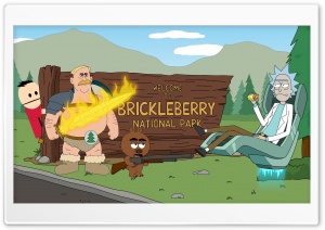 Welcome to Brickleberry and Rick Ultra HD Wallpaper for 4K UHD Widescreen desktop, tablet & smartphone