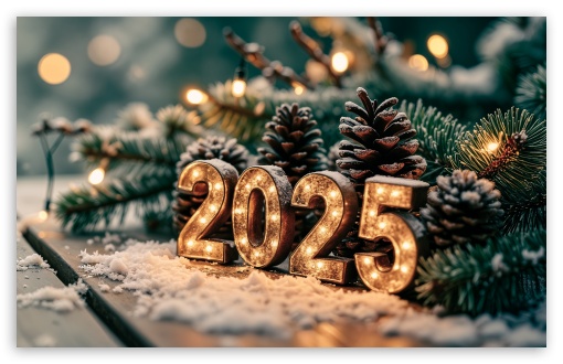 Welcoming 2025 A Year of New Beginnings UltraHD Wallpaper for UHD 16:9 ; HD 16:9 ; UltraWide 21:9 24:10 32:9 32:10 ; Widescreen 16:10 5:3 ; Fullscreen 4:3 5:4 3:2 ; Tablet 1:1 ; Mobile 9:19.5 9:20 3:4 ; Dual 16:10 5:3 16:9 4:3 5:4 3:2 ;