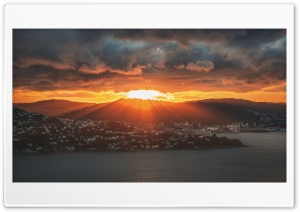 Wellington, New Zealand 4K UHD Wallpaper for Widescreen and UltraWide Desktop, UltraHD TV, Smartphone, Tablet