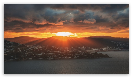 Wellington, New Zealand UltraHD Wallpaper for UHD 16:9 ; HD 16:9 ;