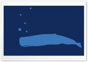 Whale Underwater Cartoon Ultra HD Wallpaper for 4K UHD Widescreen desktop, tablet & smartphone