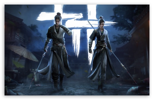 Where Winds Meet Video Game, Jiang Yan and Ruby UltraHD Wallpaper for UHD 16:9 ; HD 16:9 ; UltraWide 21:9 24:10 32:9 32:10 ; Widescreen 16:10 5:3 ; Fullscreen 4:3 5:4 3:2 ; Tablet 1:1 ; Mobile 9:19.5 9:20 9:21 9:22 3:5 ; Dual 16:10 5:3 16:9 4:3 5:4 3:2 ;