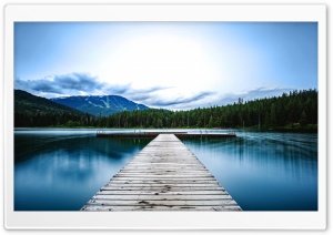 Whistler Coast Mountains Dock Ultra HD Wallpaper for 4K UHD Widescreen desktop, tablet & smartphone