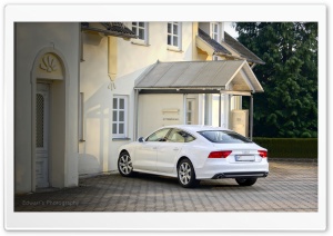 White Audi A7 Ultra HD Wallpaper for 4K UHD Widescreen desktop, tablet & smartphone