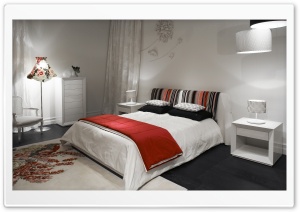 White Bedroom Ultra HD Wallpaper for 4K UHD Widescreen desktop, tablet & smartphone
