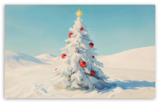 White Christmas Tree Vintage Art UltraHD Wallpaper for HD 16:9 ; UltraWide 21:9 24:10 32:9 32:10 ; Widescreen 16:10 5:3 ; Fullscreen 4:3 5:4 3:2 ; Tablet 1:1 ; Mobile 9:16 9:19.5 9:20 10:16 2:3 3:5 3:4 ; Dual 16:10 5:3 16:9 4:3 5:4 3:2 ;