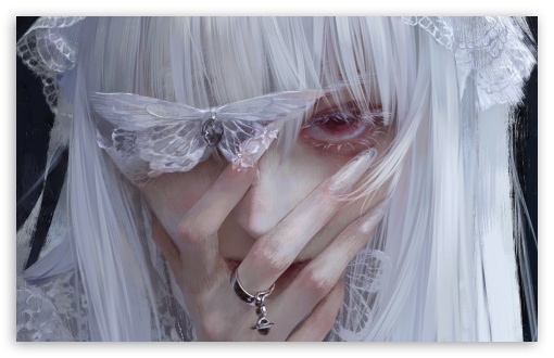 White Lady Portrait Art UltraHD Wallpaper for UHD 16:9 ; HD 16:9 ; UltraWide 21:9 24:10 32:9 32:10 ; Widescreen 16:10 5:3 ; Fullscreen 4:3 5:4 3:2 ; Tablet 1:1 ; Mobile 9:16 9:19.5 9:20 9:21 9:22 10:16 2:3 3:5 3:4 ; Dual 16:10 5:3 16:9 4:3 5:4 3:2 ;