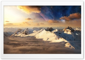 White Mountain Range Ultra HD Wallpaper for 4K UHD Widescreen desktop, tablet & smartphone