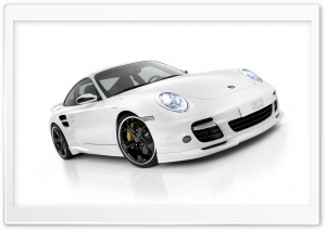 White Porsche Ultra HD Wallpaper for 4K UHD Widescreen desktop, tablet & smartphone