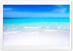 White Sand Beach Ultra HD Wallpaper for 4K UHD Widescreen desktop, tablet & smartphone