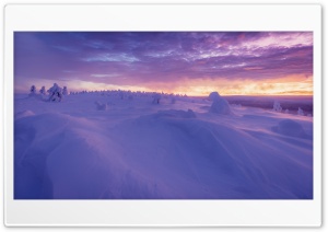 White Serenity, A Finnish Winter Landscape Ultra HD Wallpaper for 4K UHD Widescreen Desktop, Lockscreen, Screensaver, TV, Tablet, Smartphone