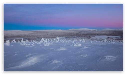 White Tranquility, Snowy Landscape in Finland UltraHD Wallpaper for UHD 16:9 ; HD 16:9 ;