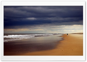 Wide Beach Ultra HD Wallpaper for 4K UHD Widescreen desktop, tablet & smartphone
