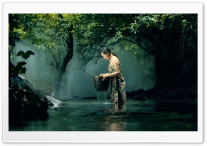 Wide Etnis Jungle Ultra HD Wallpaper for 4K UHD Widescreen desktop, tablet & smartphone