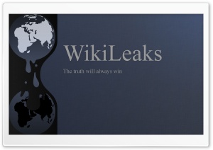 Wikileaks Ultra HD Wallpaper for 4K UHD Widescreen desktop, tablet & smartphone