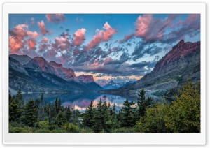 Wild Goose Island, Glacier National Park, Montana Ultra HD Wallpaper for 4K UHD Widescreen desktop, tablet & smartphone