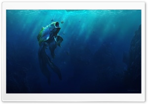 Wild Monster Goldfish Ultra HD Wallpaper for 4K UHD Widescreen desktop, tablet & smartphone