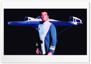 William Shatner Admiral Kirk III 4K UHD Wallpaper for Widescreen and UltraWide Desktop, UltraHD TV, Smartphone, Tablet