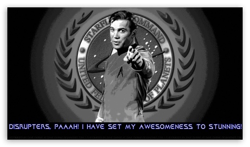 William Shatner Awesomeness To Stunning UltraHD Wallpaper for HD 16:9 ;