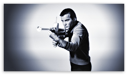 William Shatner Captain Kirk UltraHD Wallpaper for HD 16:9 ;