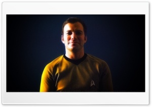 William Shatner Captain Kirk II 4K UHD Wallpaper for Widescreen and UltraWide Desktop, UltraHD TV, Smartphone, Tablet