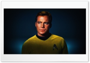 William Shatner Captain Kirk IV 4K UHD Wallpaper for Widescreen and UltraWide Desktop, UltraHD TV, Smartphone, Tablet