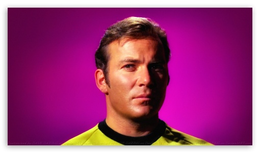 William Shatner Captain Kirk VI UltraHD Wallpaper for HD 16:9 ;
