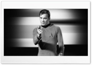 William Shatner Captain Kirk VIII 4K UHD Wallpaper for Widescreen and UltraWide Desktop, UltraHD TV, Smartphone, Tablet