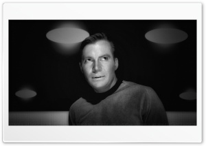 William Shatner Captain Kirk XIX V2 4K UHD Wallpaper for Widescreen and UltraWide Desktop, UltraHD TV, Smartphone, Tablet
