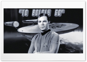 William Shatner Captain Kirk XX 4K UHD Wallpaper for Widescreen and UltraWide Desktop, UltraHD TV, Smartphone, Tablet