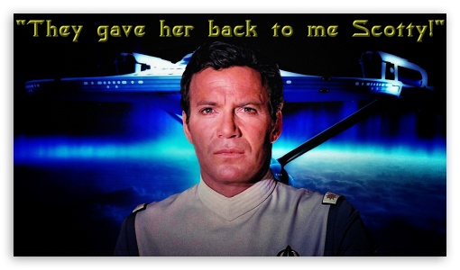 William Shatner They Gave Her Back To Me UltraHD Wallpaper for HD 16:9 ;