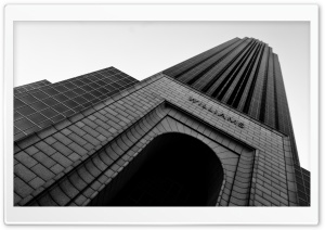 Williams Tower Black And White Ultra HD Wallpaper for 4K UHD Widescreen desktop, tablet & smartphone